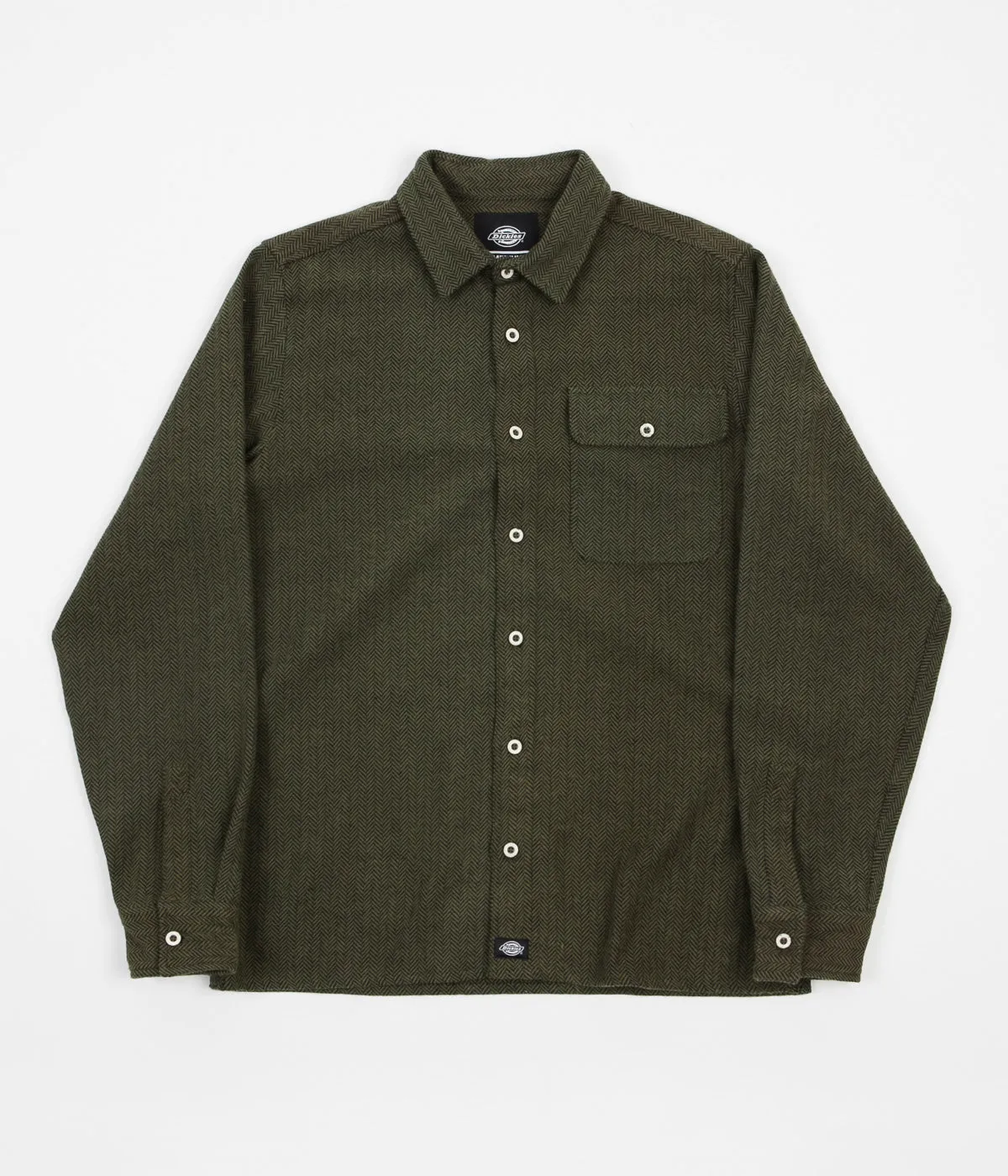 Dickies Lewisburg Shirt - Olive Green