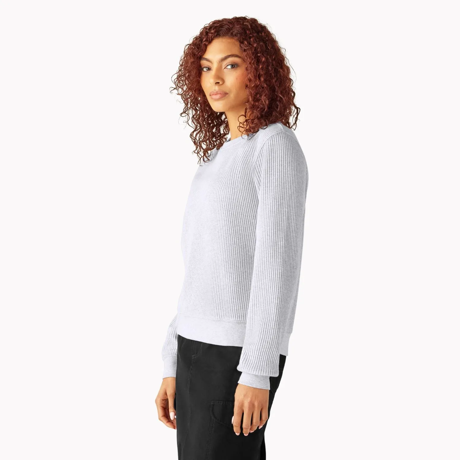 Dickies Women's Thermal Crewneck Shirt