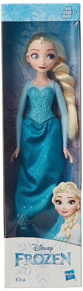 Disney Frozen Elsa Fashion Doll with Long Blonde Hair and Movie-Inspired Outfit From Frozen