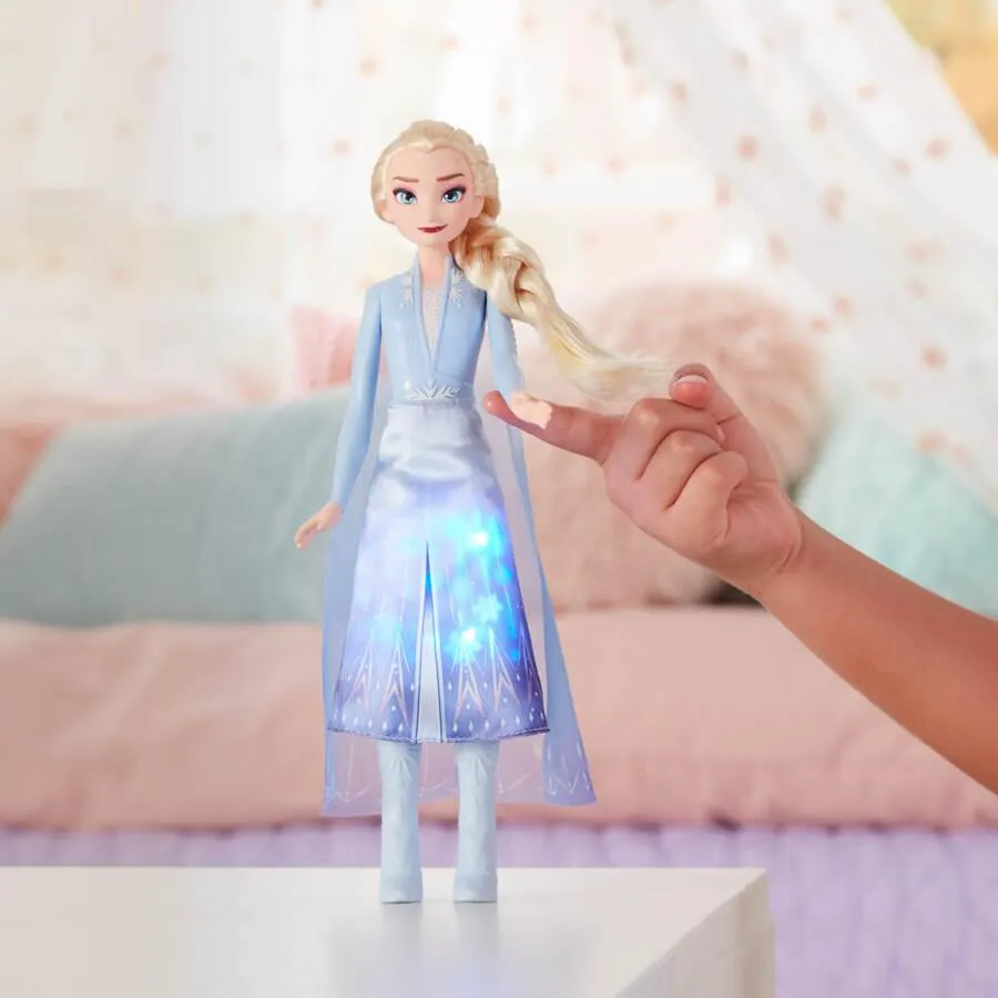 Disney Frozen Elsa Magical Swirling Adventure Fashion Doll That Lights Up, by Frozen 2, Toy For Kids Ages 3 & Up