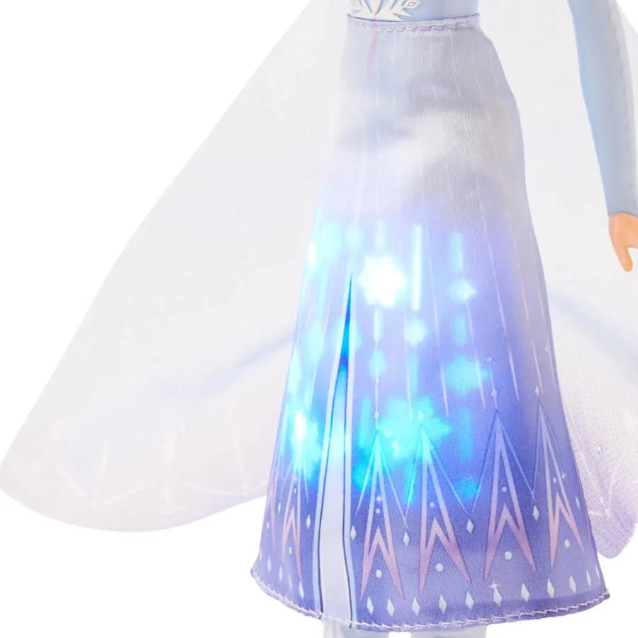 Disney Frozen Elsa Magical Swirling Adventure Fashion Doll That Lights Up, by Frozen 2, Toy For Kids Ages 3 & Up