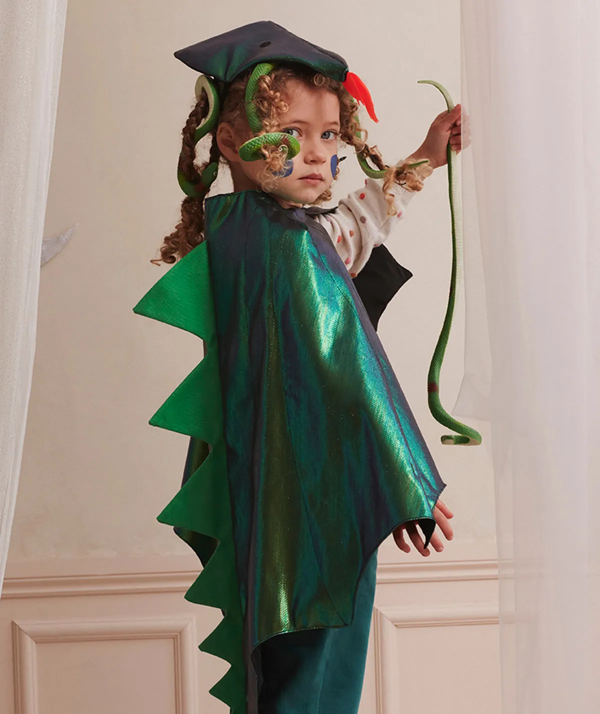 Dragon Cape Dress Up - Green