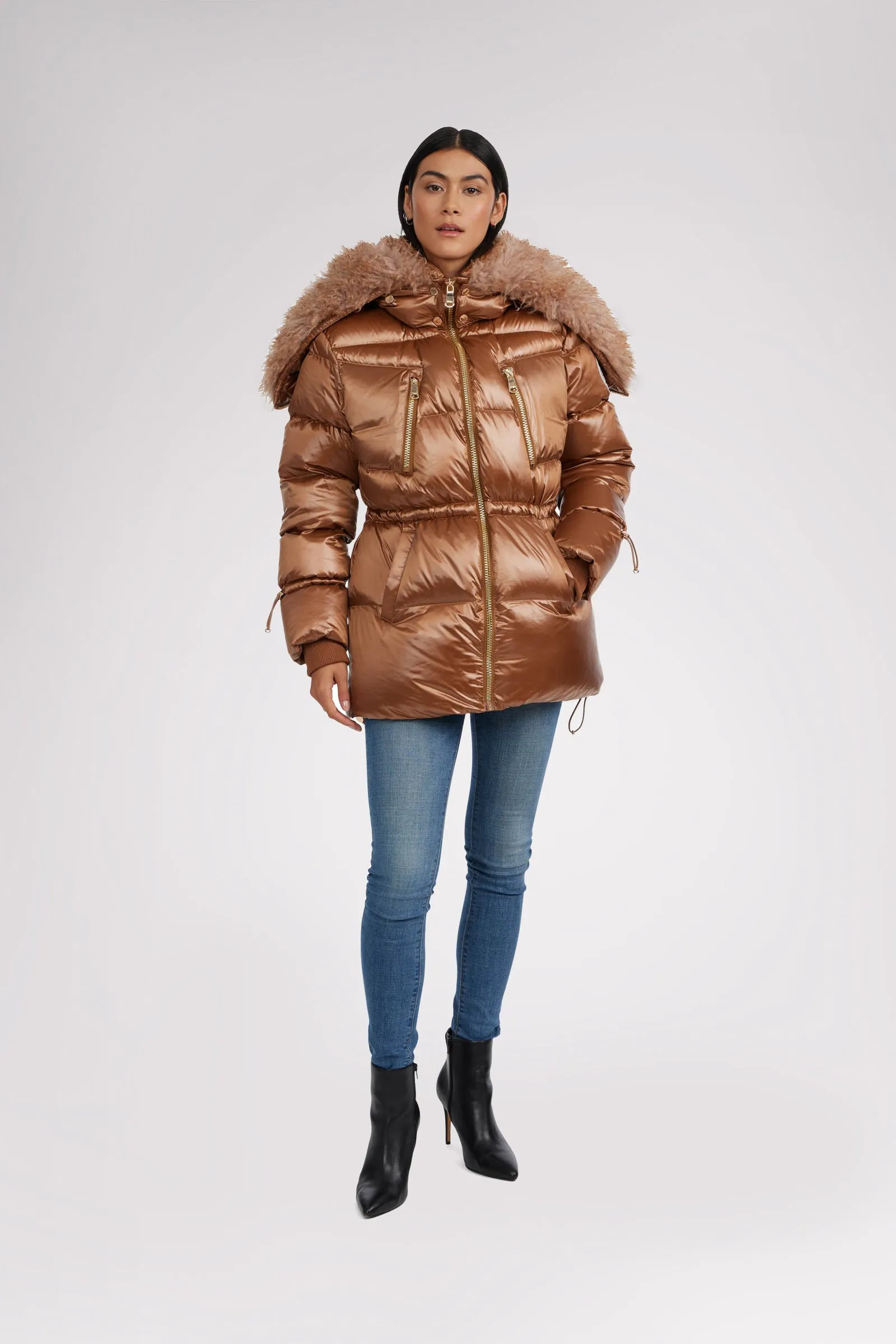 Electra Women's Boxy Fit Puffer Jacket