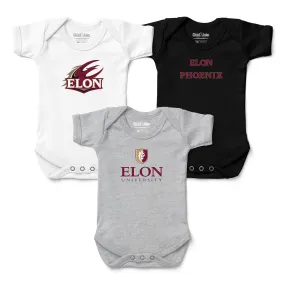 Elon Phoenix 3-Pack Bodysuits