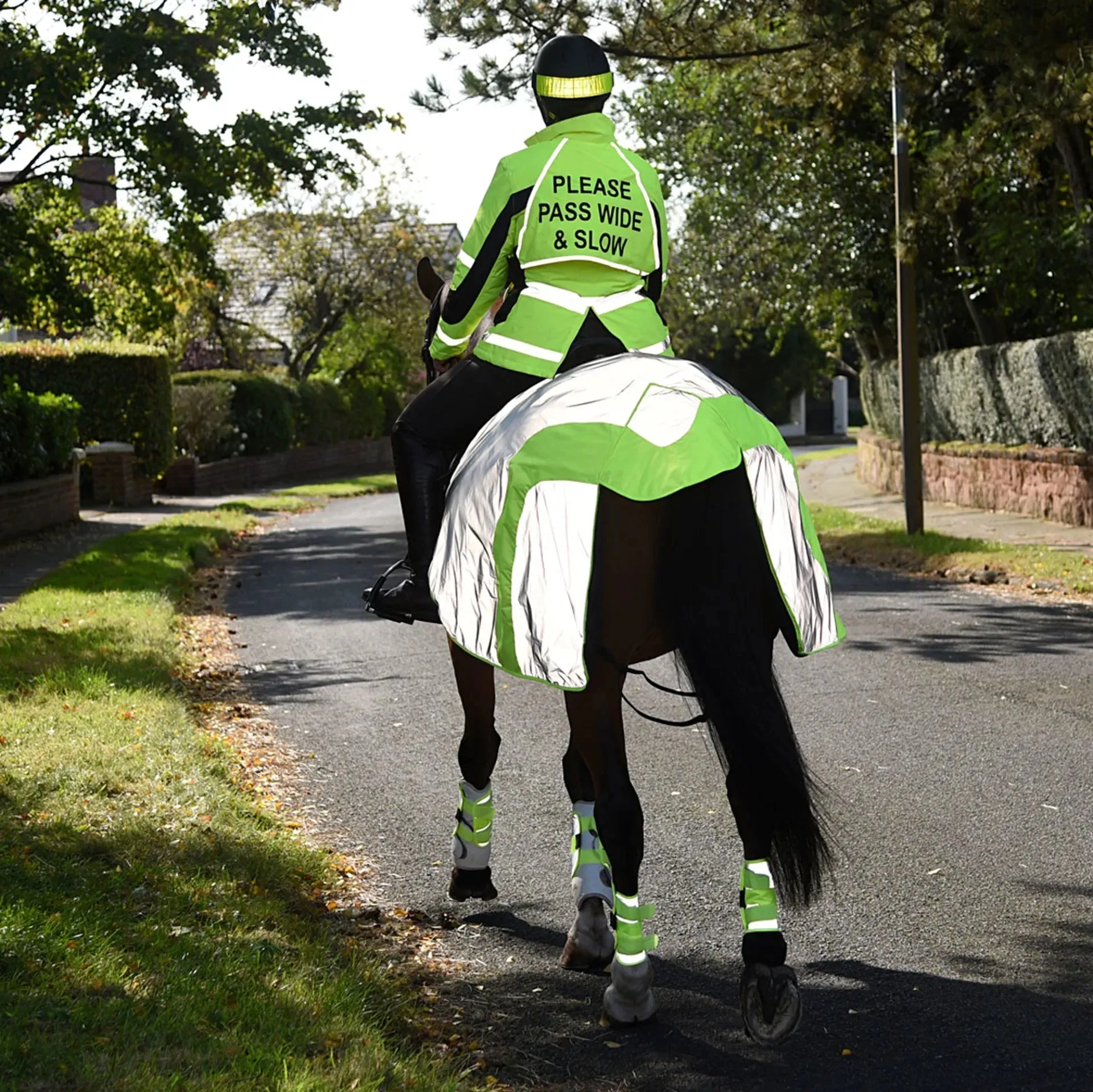 Equisafety Hi Viz Inverno Equestrian Riding Jacket - Yellow