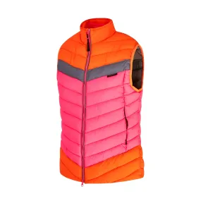 Equisafety Hi Viz Riding Gilet -Pink/orange