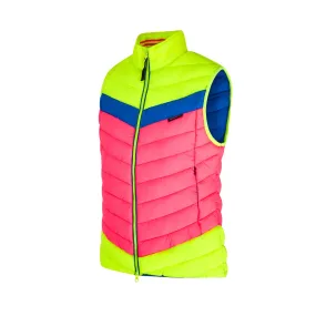 Equisafety Hi Viz Riding Gilet - Pink/yellow