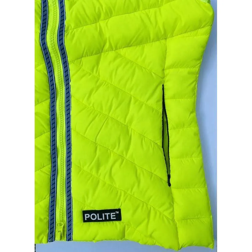 Equisafety POLITE Hi Vis Fitted Gilet