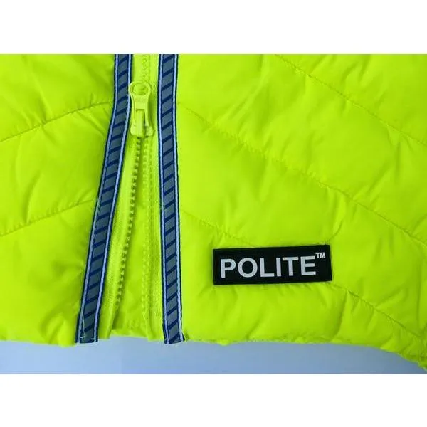 Equisafety POLITE Hi Vis Fitted Gilet