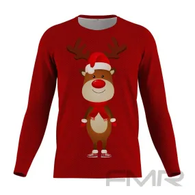 FMR Men's Deer Sweater Technical Long Sleeve Shirt