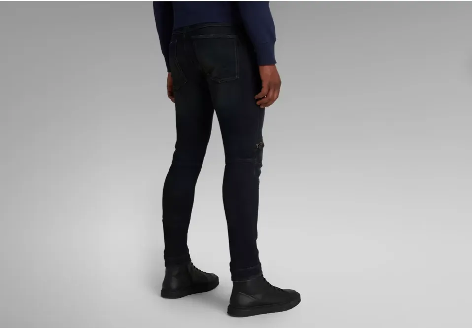 G-Star 5620 3D ZIP KNEE SKINNY Men’s -WORN IN MOSS