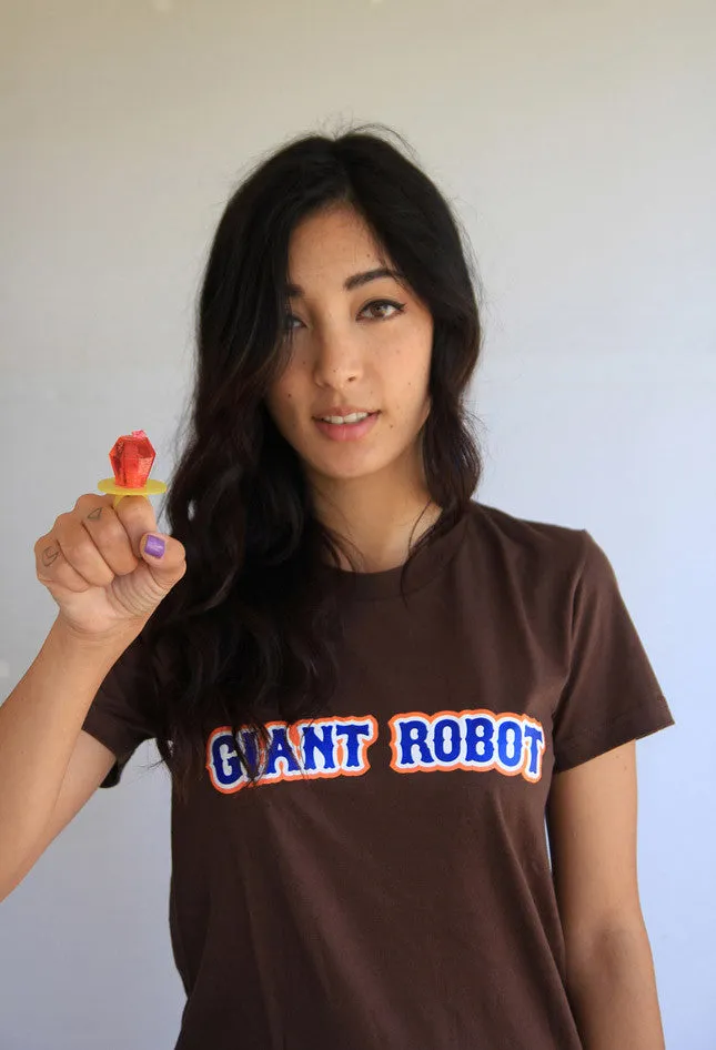 Giant Robot - Red Sox T-shirt (Brown)