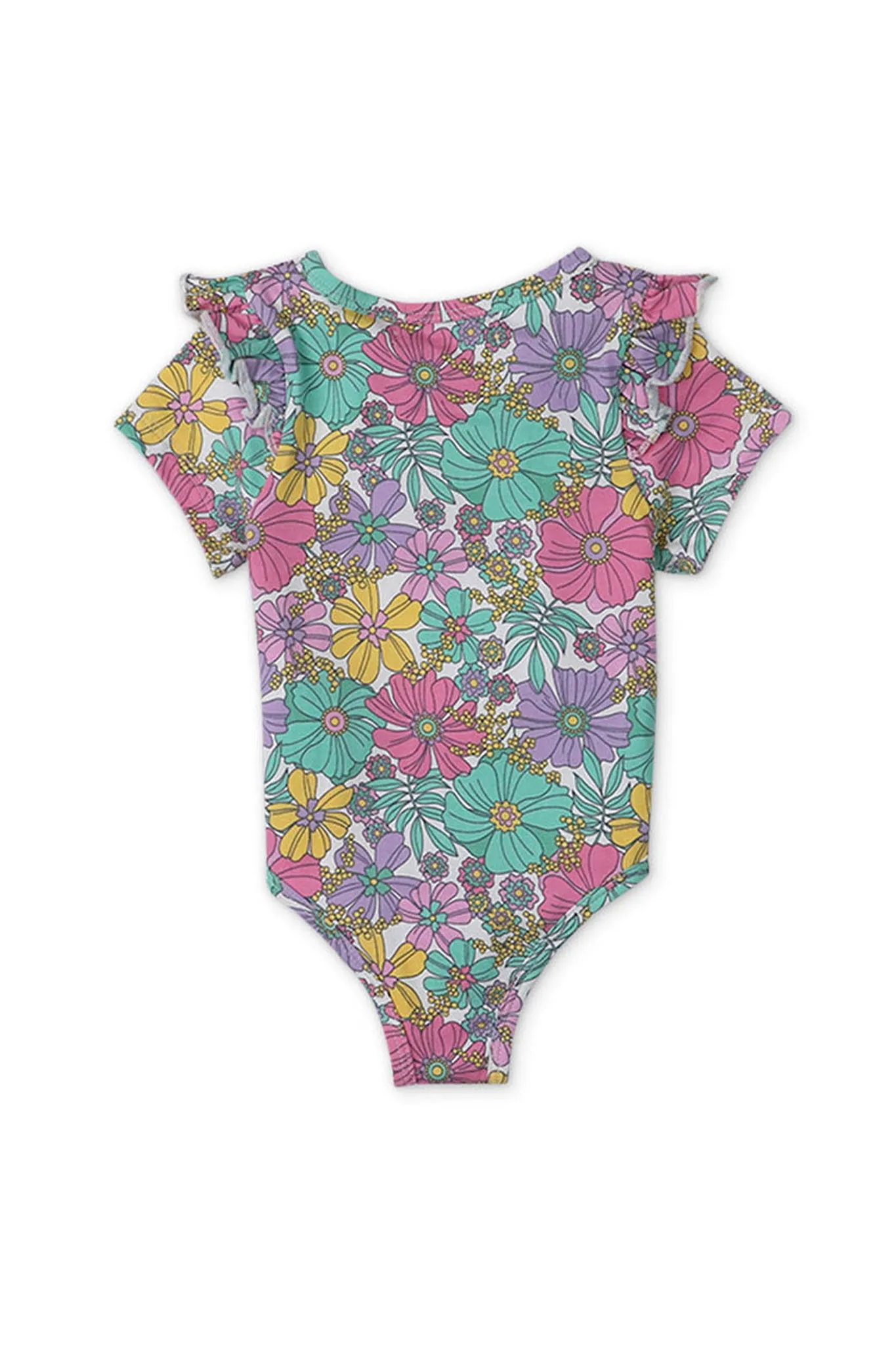 Gingersnaps Floral Print Body Suit