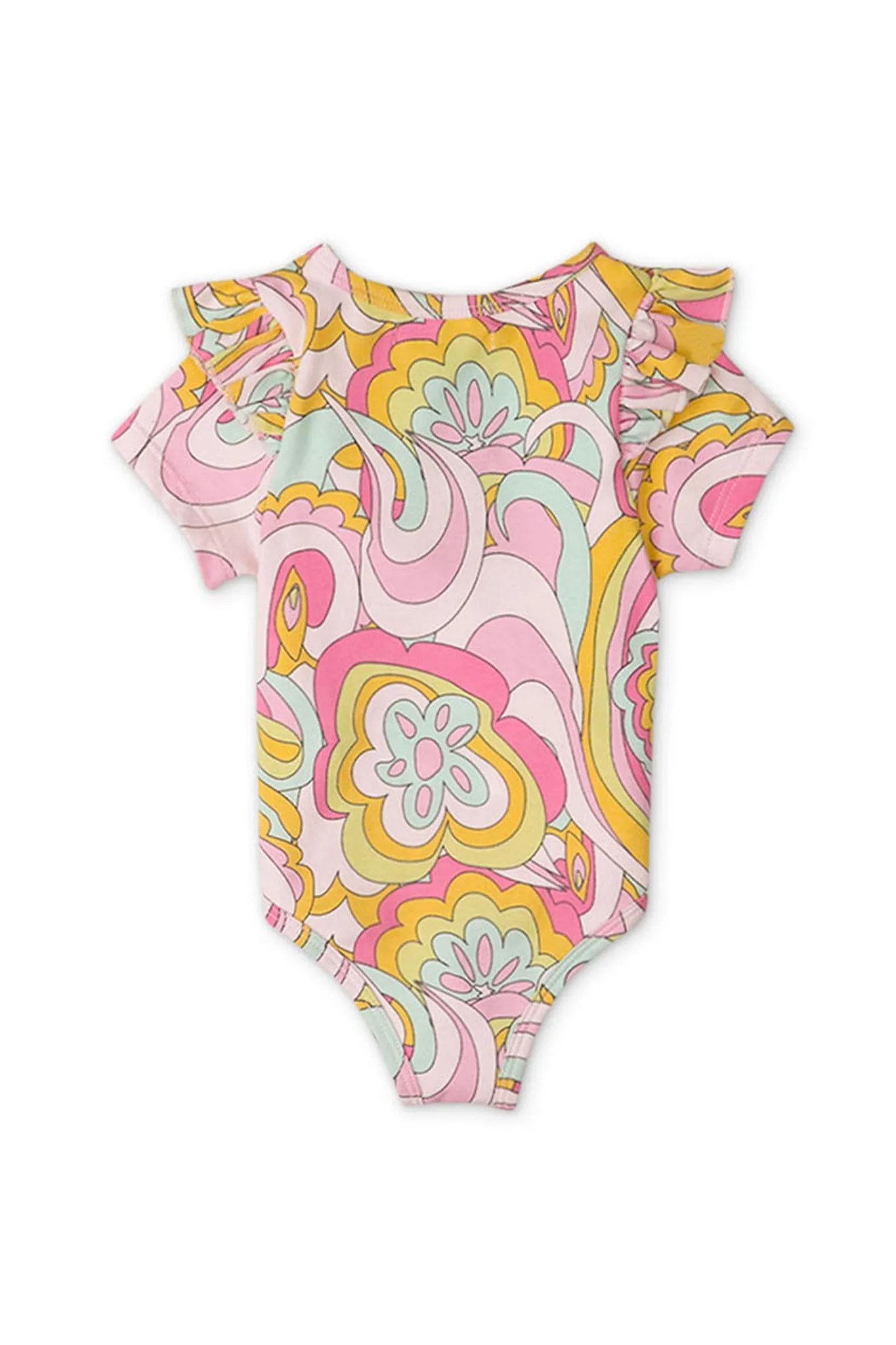 Gingersnaps Psychedelic Print Bodysuit