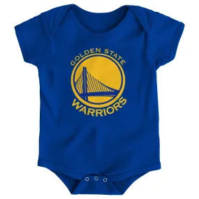 Golden State Warriors primary logo bodysuit onesie