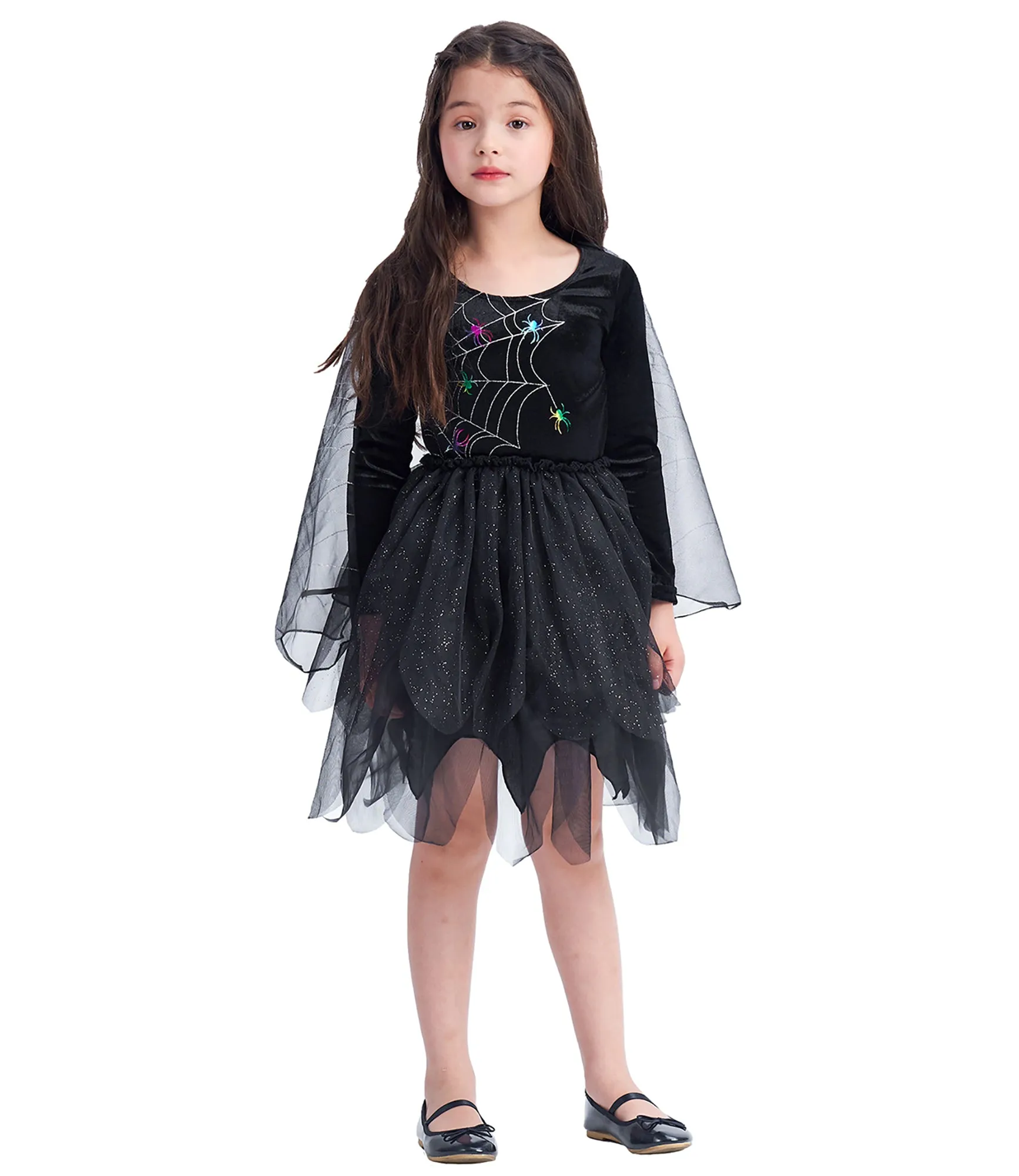 Halloween Witch Costume for Girls Black Witch