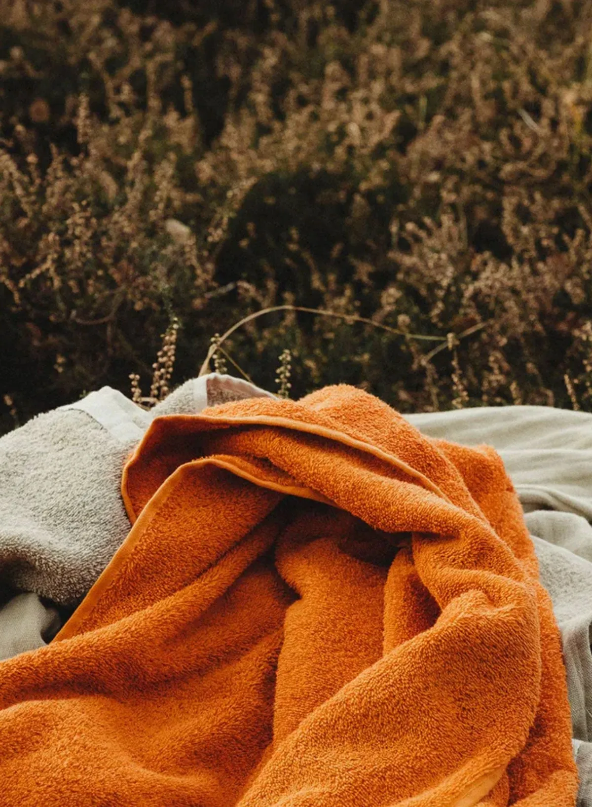 Heavy Towel, Burnt Orange, Hand Towel - Frama