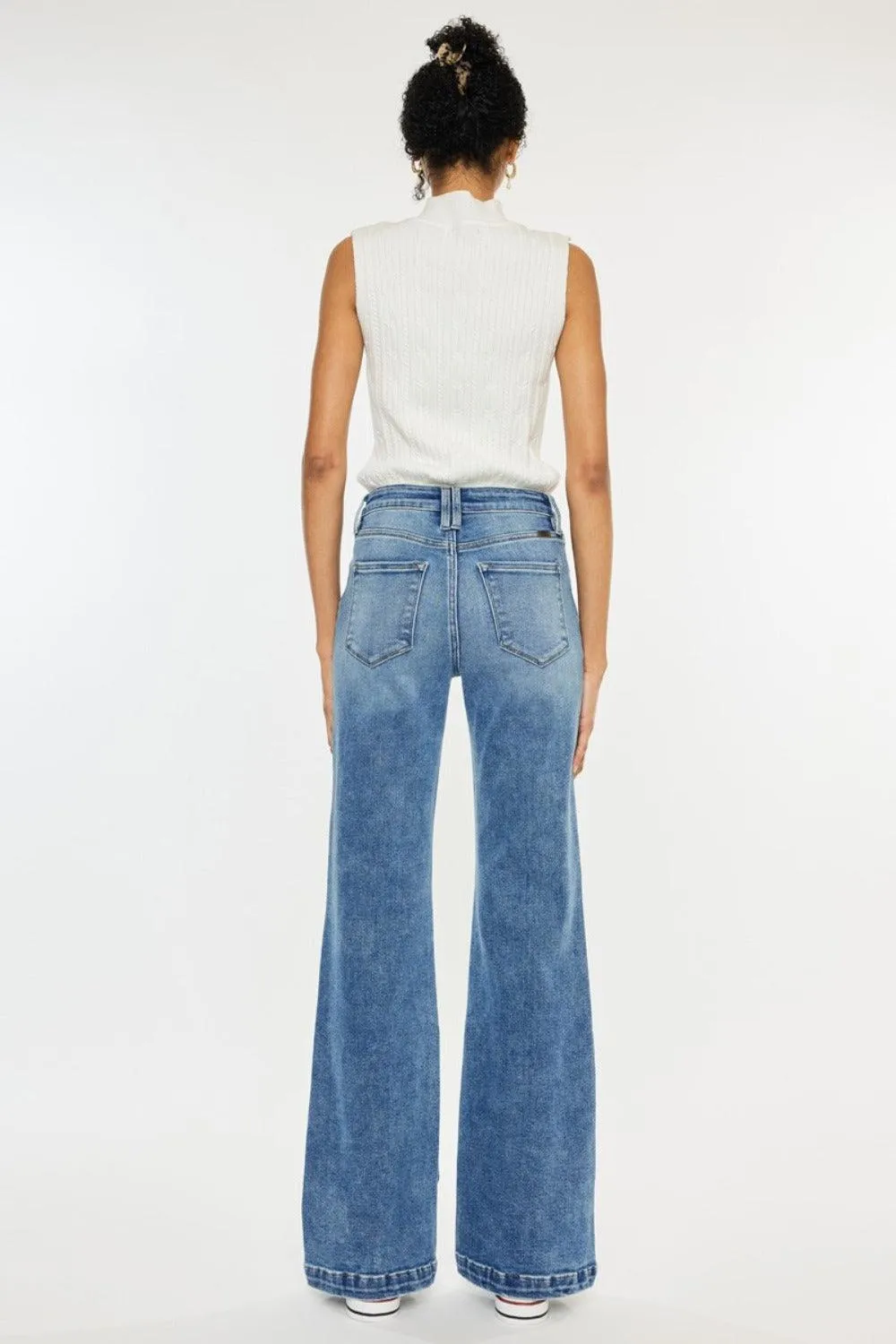 High Rise Wide Leg Jeans