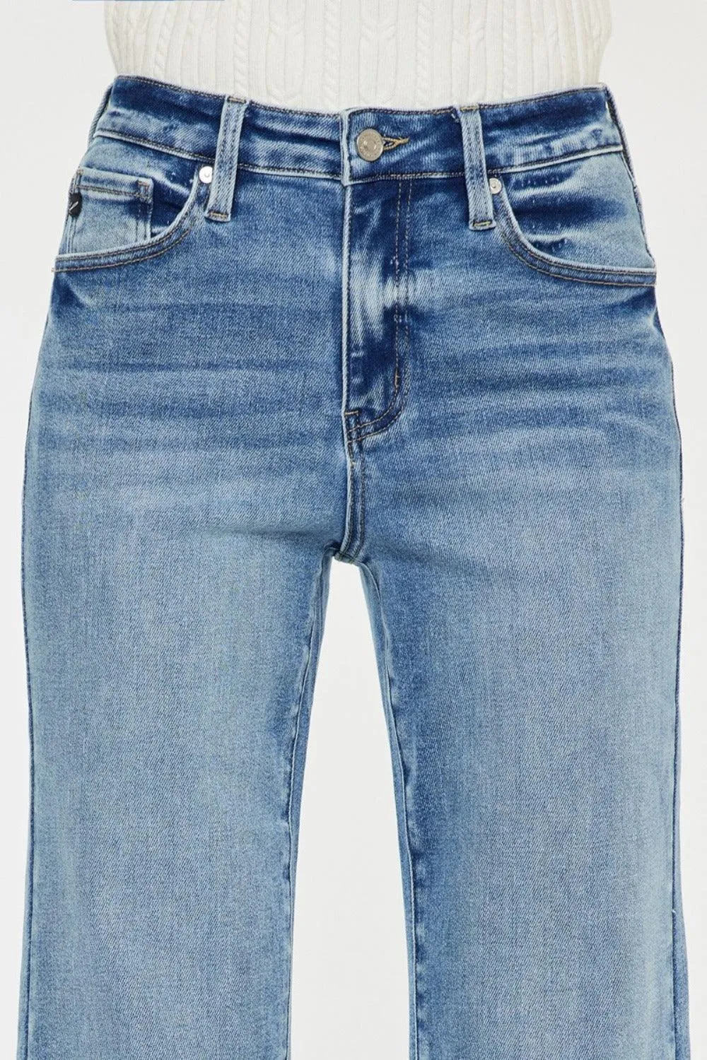 High Rise Wide Leg Jeans