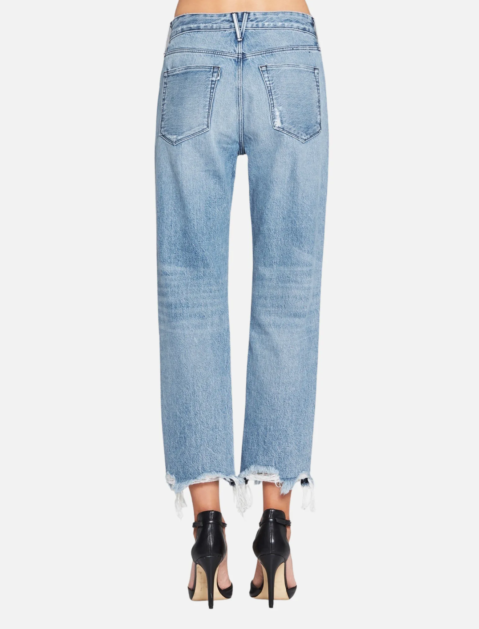 Higher Ground Straight Crop Jeans