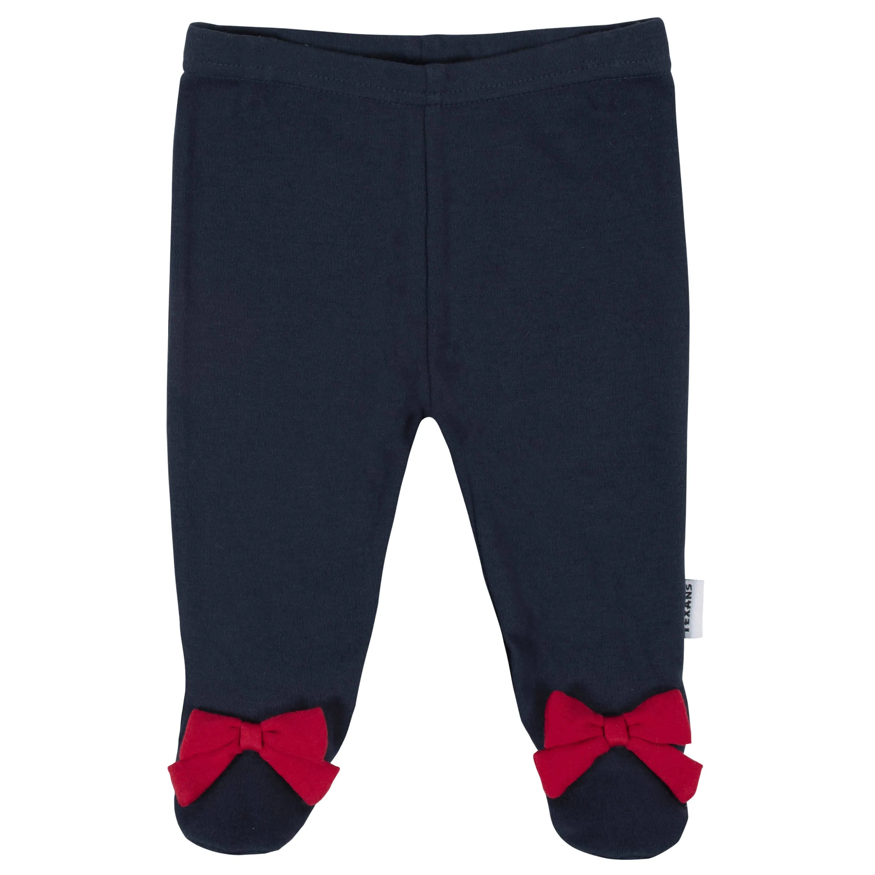 Houston Texans Baby Girls Bodysuit, Footed Pant, and Cap Set