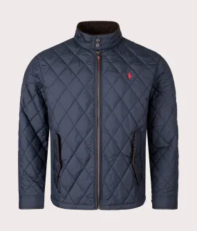 Insulated Quilted Shirt Jacket