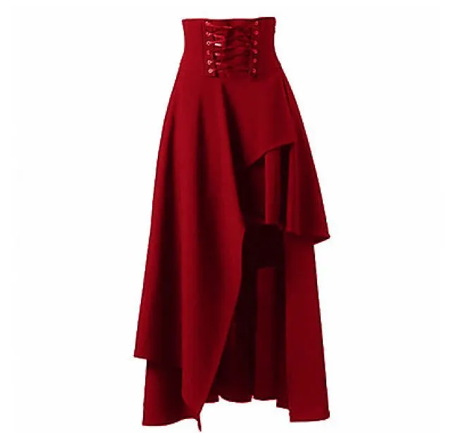 Irregular Gothic Bust Dress