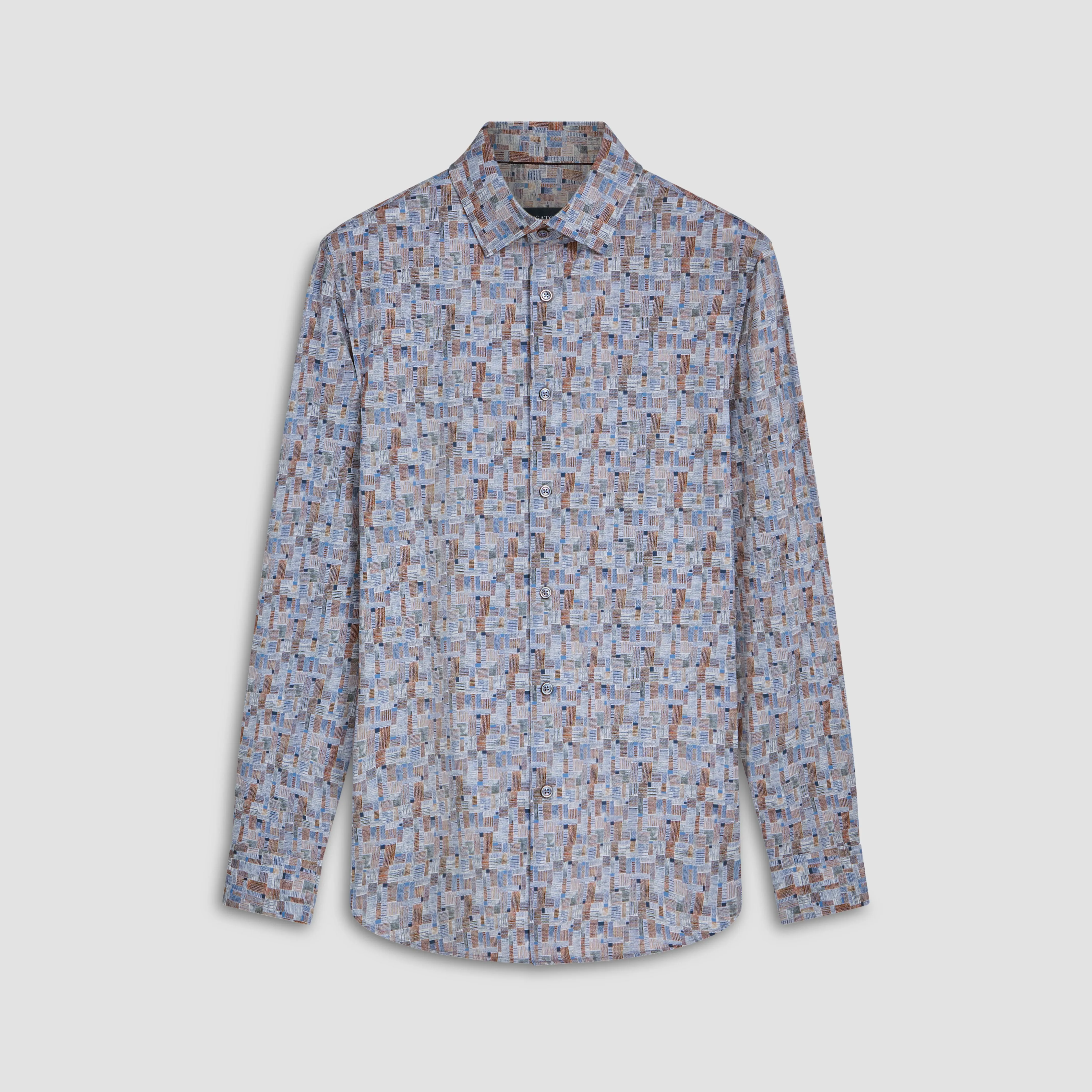 James Patchwork Print OoohCotton Shirt