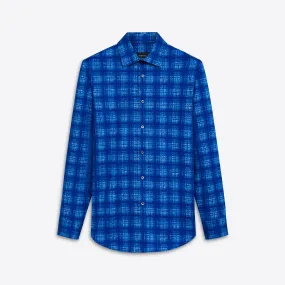 JAMES Windowpane Check OoohCotton Shirt