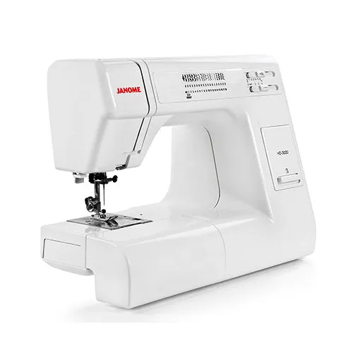 Janome HD3000 - Heavy Duty; Gross 10.5kg; 480x246x370mm; Made in Taiwan