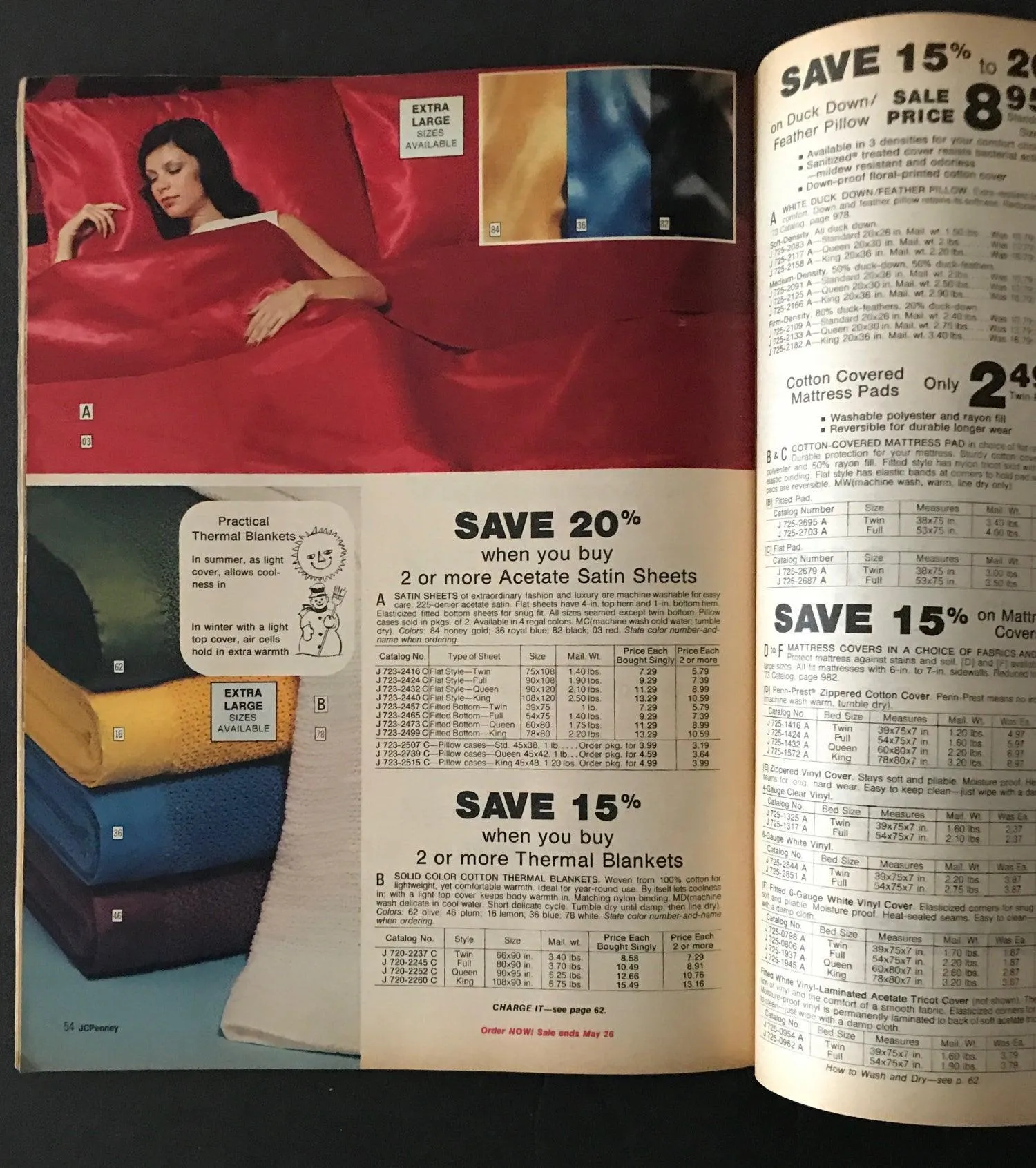 JCPENNEY Pre-Summer Sale Catalog 1973