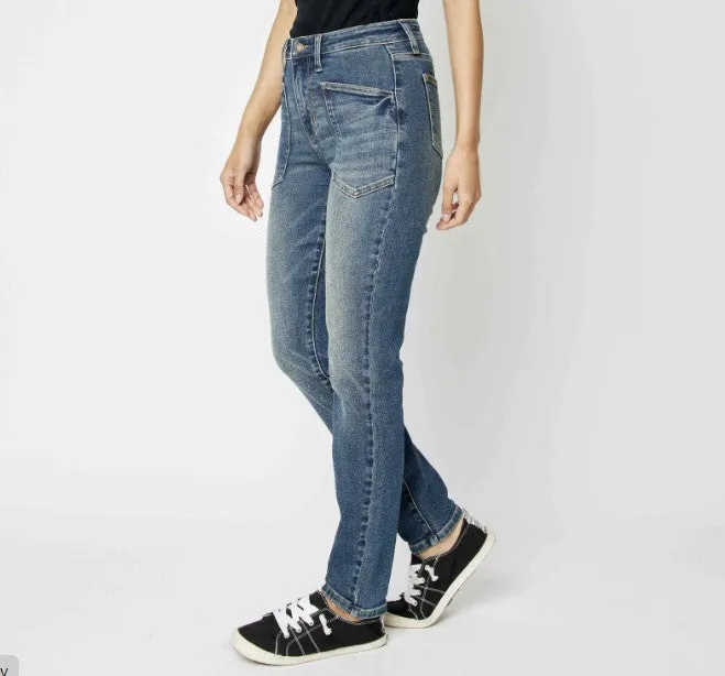 Judy Blue Front Pocket Jeans - #7196-7204