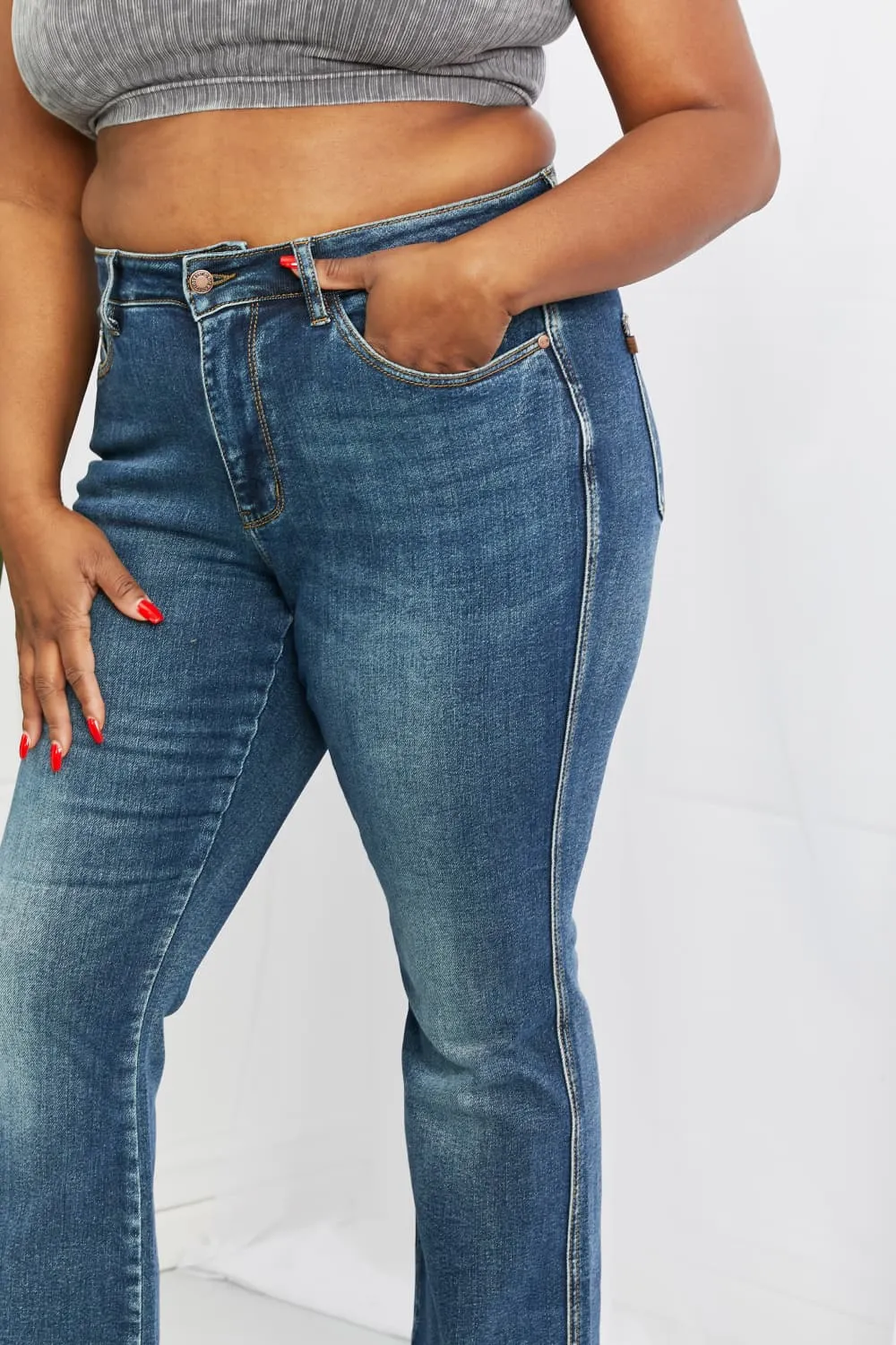 Judy Blue Paula Full Size Bootcut Jeans