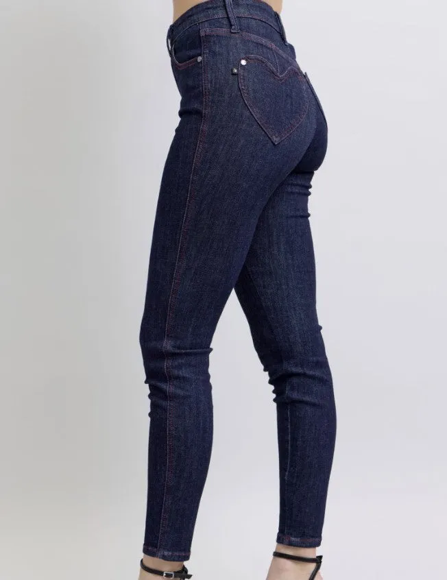 Judy Blue Style 88916 - Skinny Fit - Heart Pocket - #8488-8501