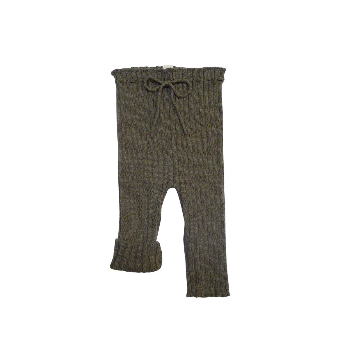 KNITTED BABY PANTS (BROWN)