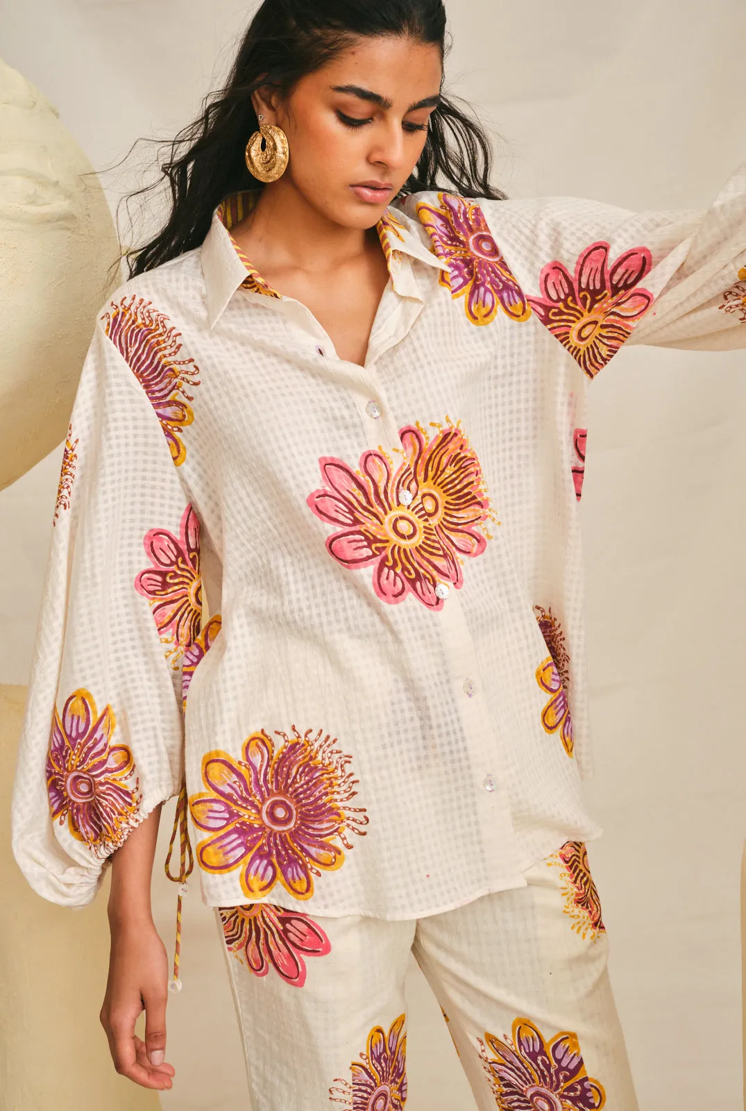 Kolam Handloom Shirt