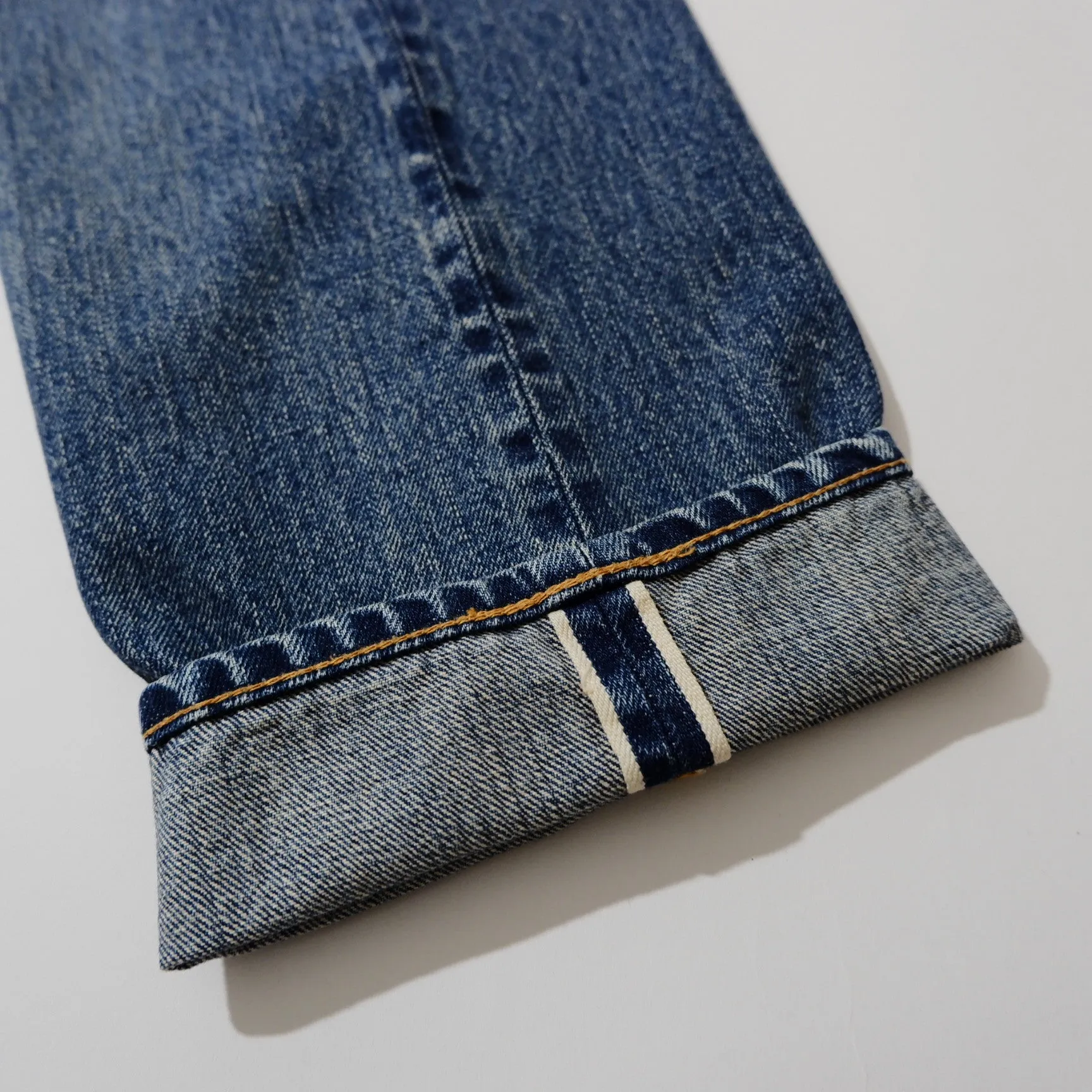 Light Indigo Selvedge Denim Jeans