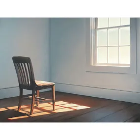 Light on a Chair - lithograph