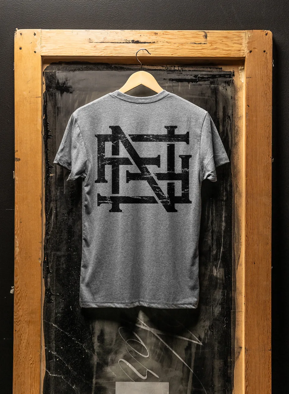 LIGHTNING ARCH TEE - GREY