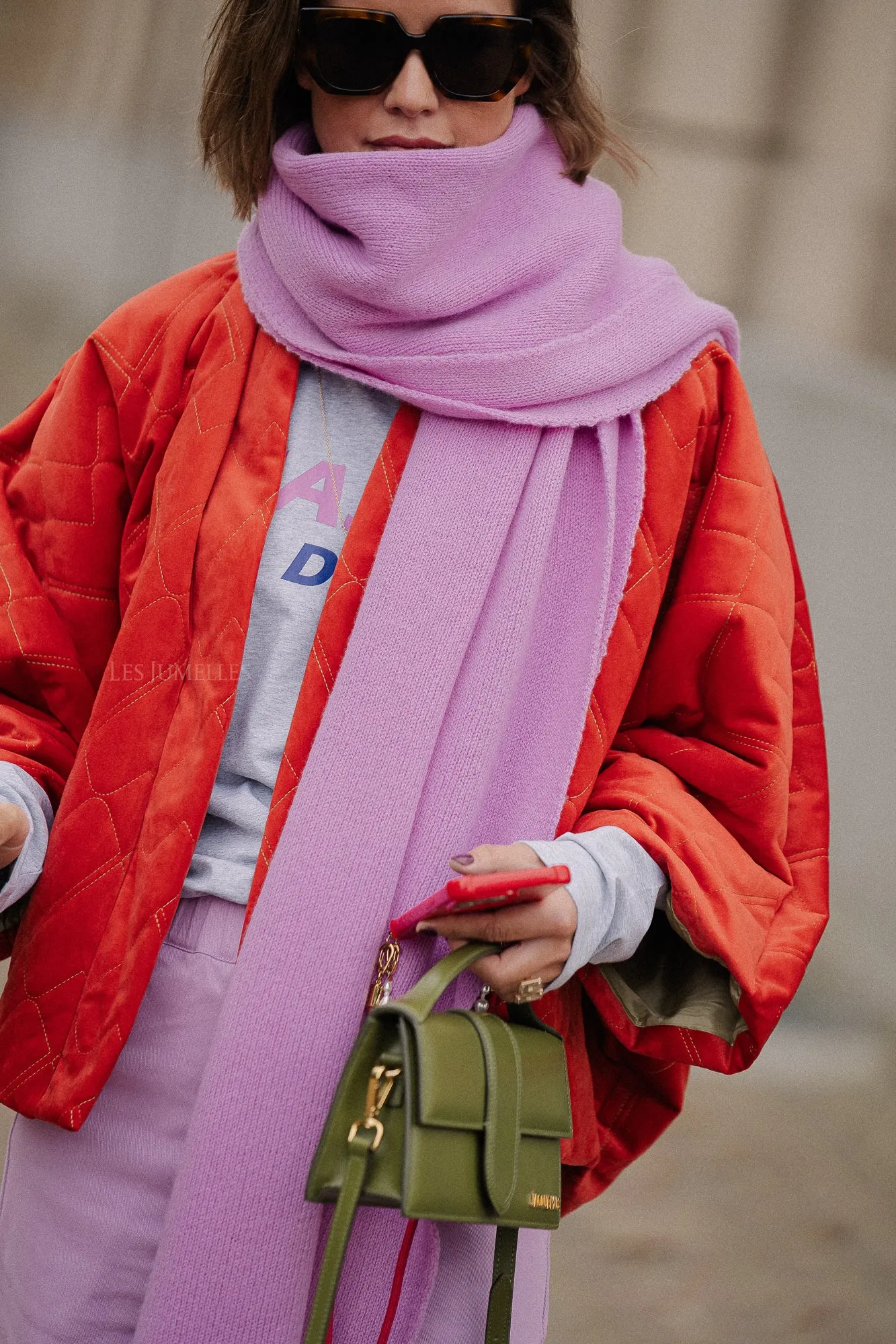 Lily jacket orange