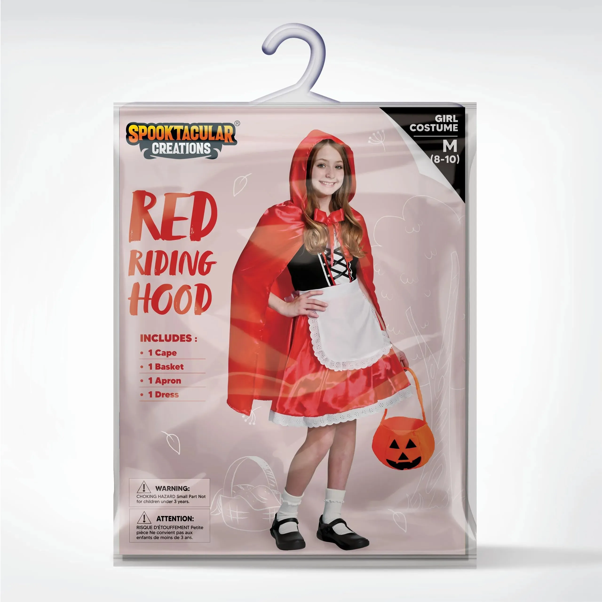 Little Red Riding Hood Costume, Girls Halloween Costume