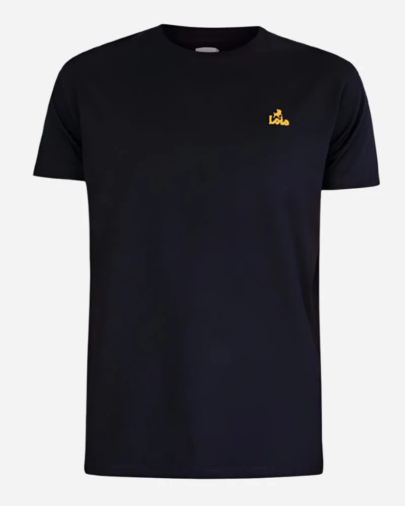 Lois Jeans NEW BACO MINI LOGO T Shirt Dark Navy