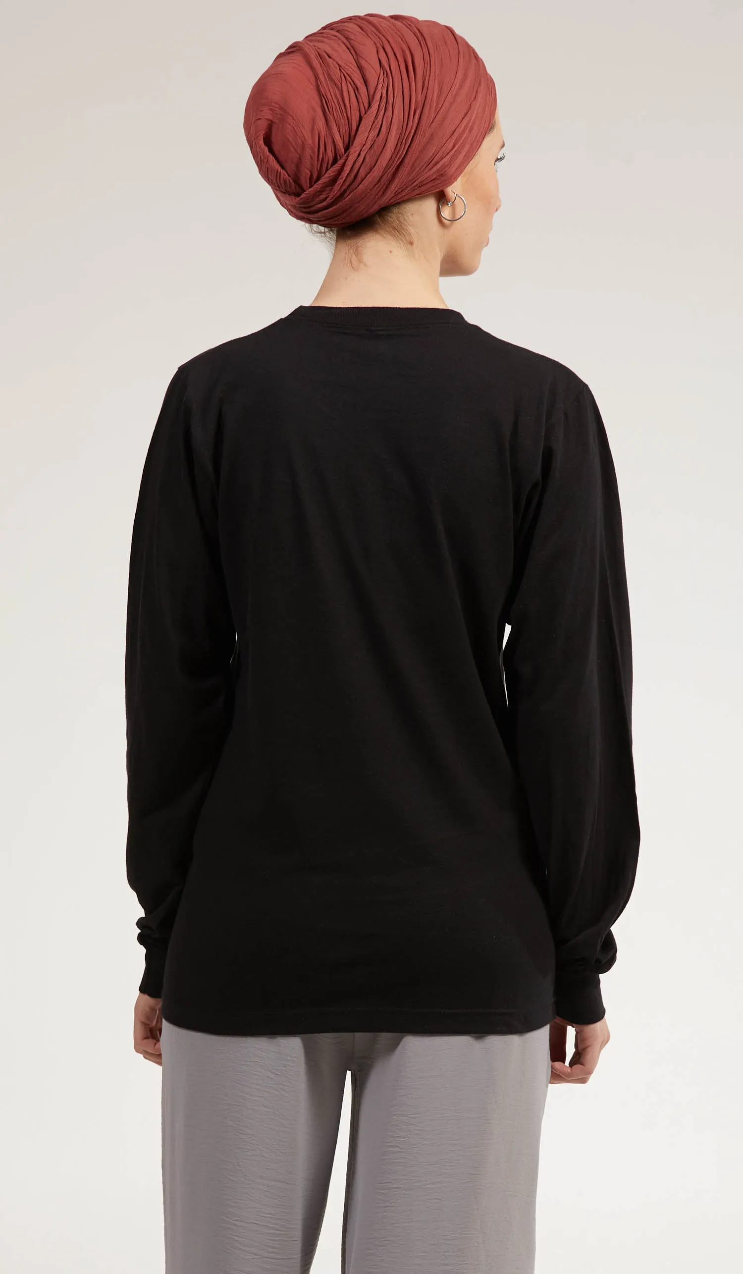 Long Sleeve Unisex T Shirt - Prism - Black