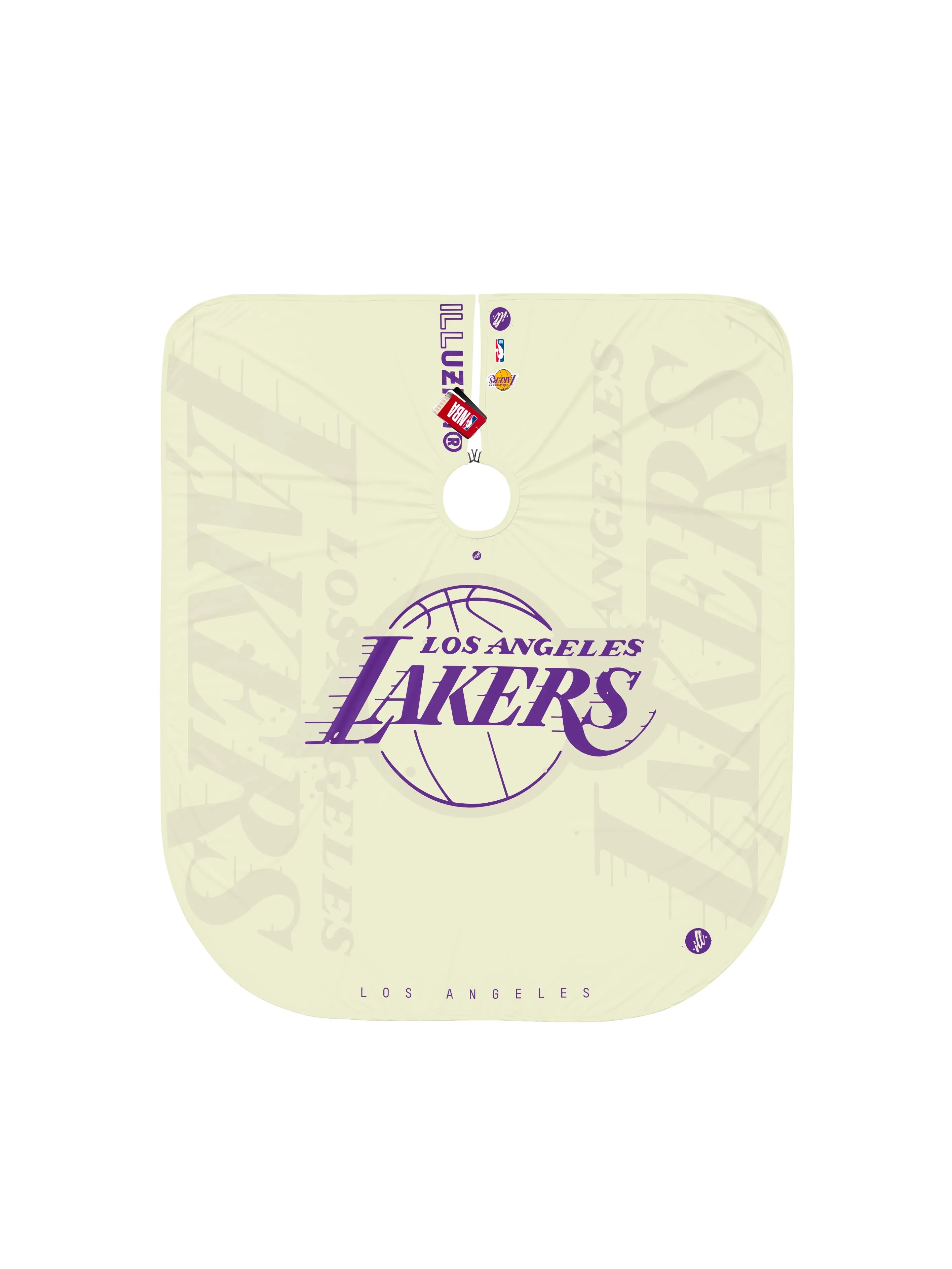 Los Angeles Lakers Tonal Cream PRO Cape