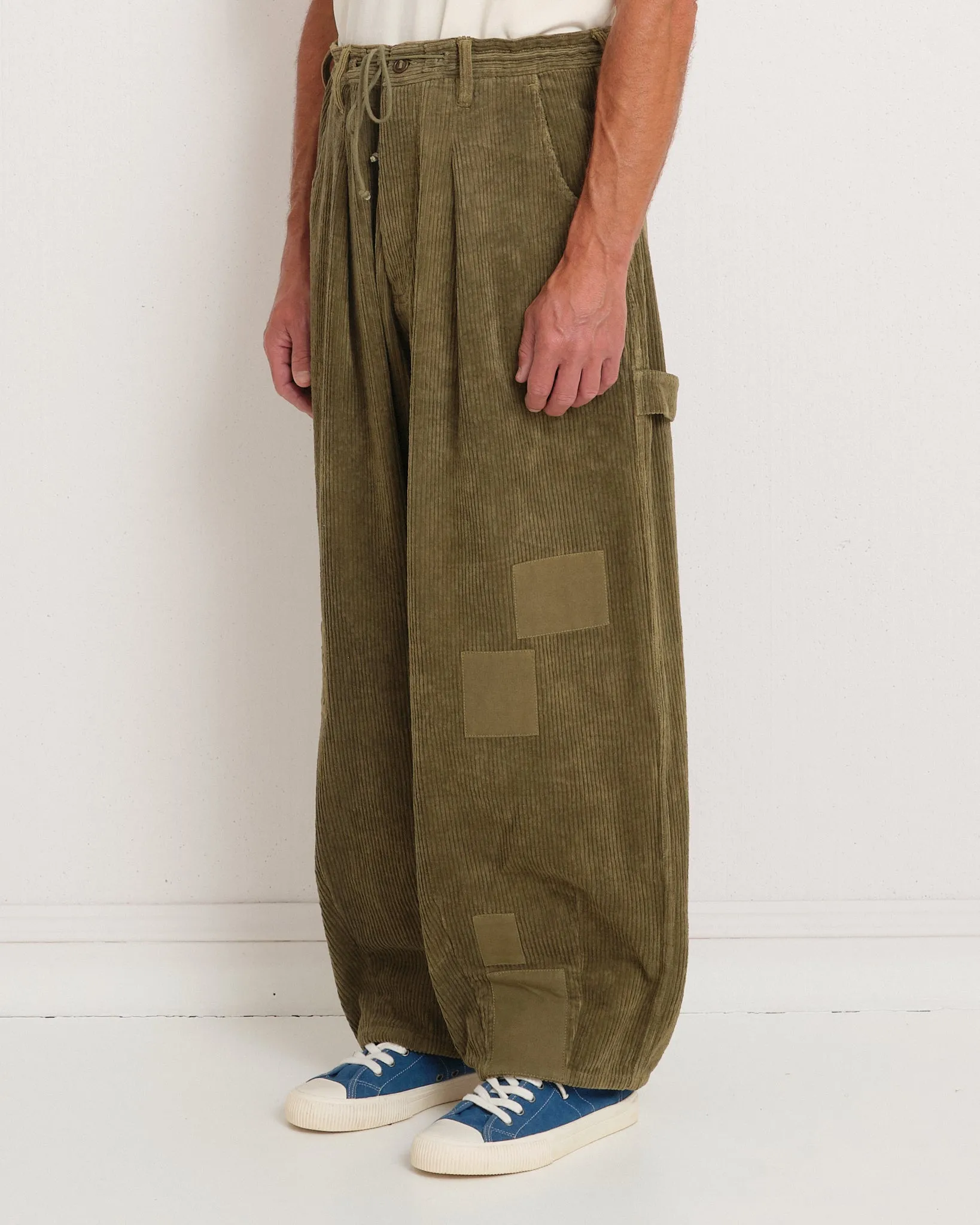 Lush Carpenter Pants - Olive Scarecrow Cord