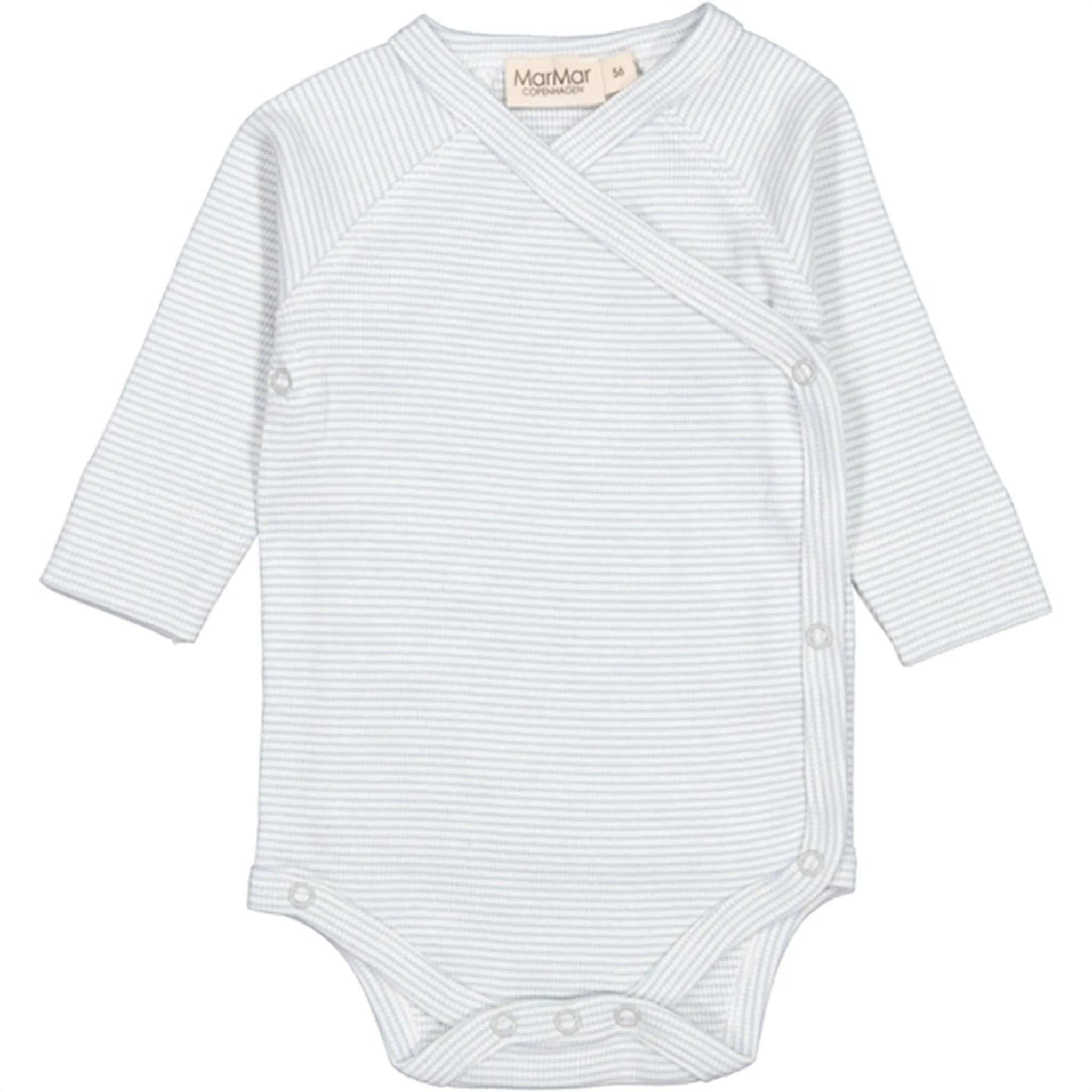 MarMar New Born Modal Fine Rib Fresh Air Stripe Belito Body