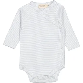 MarMar New Born Modal Fine Rib Fresh Air Stripe Belito Body