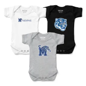 Memphis Tigers 3-Pack Bodysuit