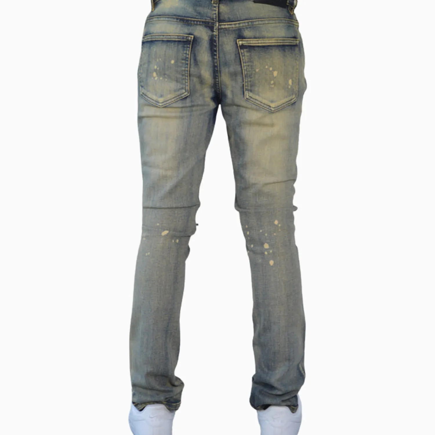 Men's Whisker Denim Jeans Pant