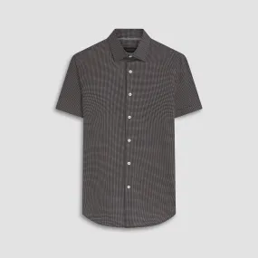 Miles Pin Dot OoohCotton Short Sleeve Shirt